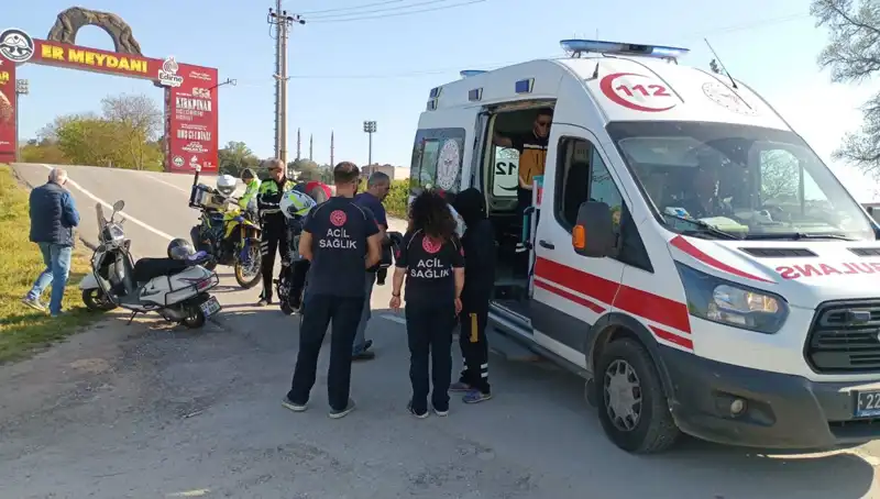Edirne'deki Motosiklet Kazası: Hayatları Kader Değiştiren Anlar