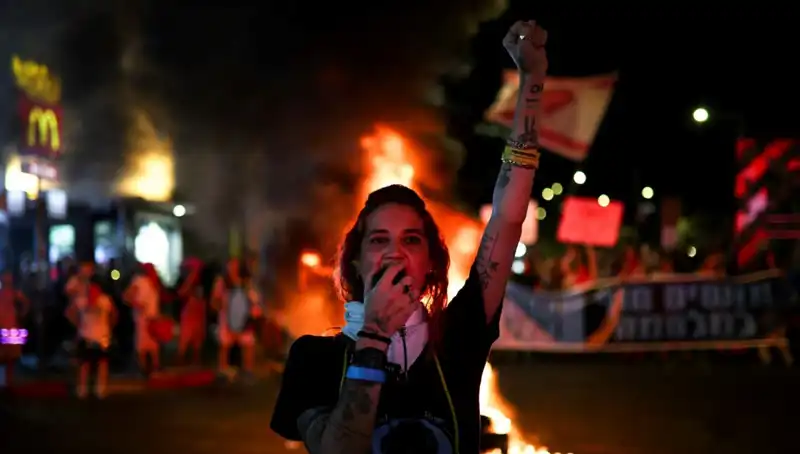 İsrail’de Büyüyen Protestolar: Gazze Savaşına Son Verilsin Çağrıları