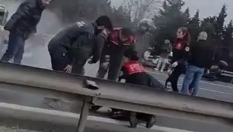 TEM Otoyolu'nda Zincirleme Kaza: 5 Yaralı, Dört Polis Görevde