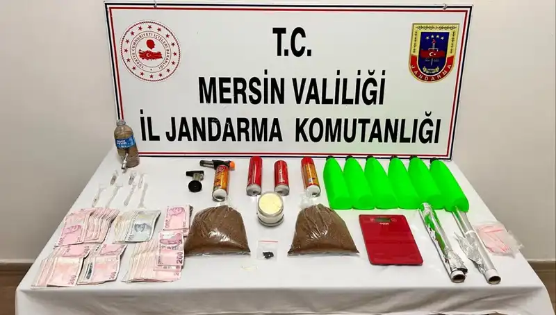 Mersin'de Uyuşturucu Ticaretine Ağır Darbe: 5 Gözaltı ve Tutuklama!