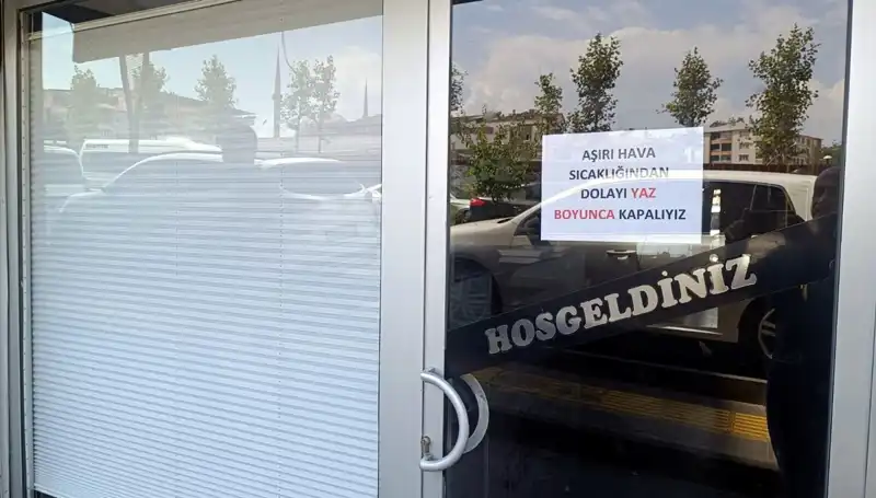 Afrika Sıcakları Esnafı Vurdu: Dükkanlar Yaz Boyu Kapalı Kalacak mı?