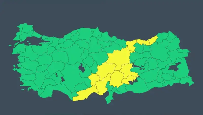 11 İlde Şiddetli Sağanak ve Fırtına Uyarısı: Tedbirlerinizi Alın!