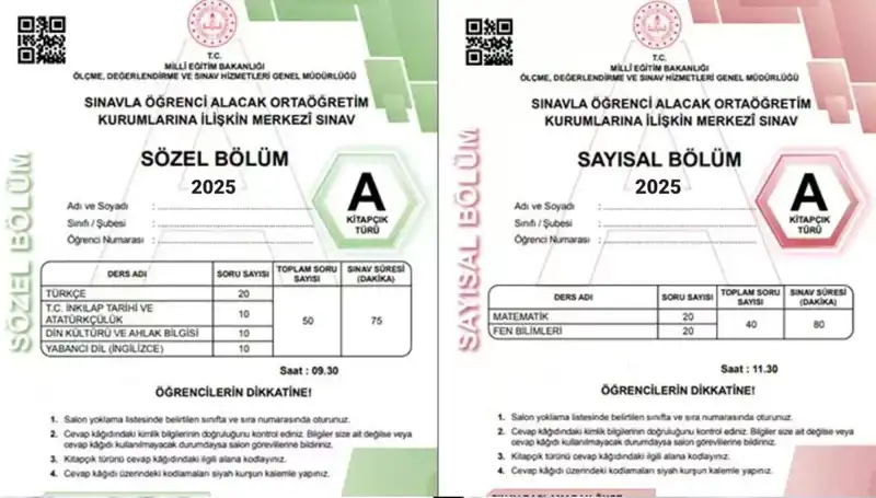 LGS Sınavı 2025: Soru ve Cevap Anahtarı Yayın Tarihleri Açıklandı!