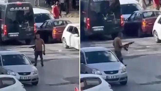 Başakşehir'de Pompalı Tüfekle Yolu Kapatıp Korku Salan Şahıs Gözaltına Alındı