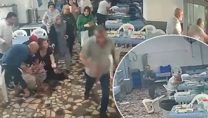 Deprem Anında Yemekhanede Yaşananlar: Bazıları Kaçtı, O İnatla Yemeğini Yedi