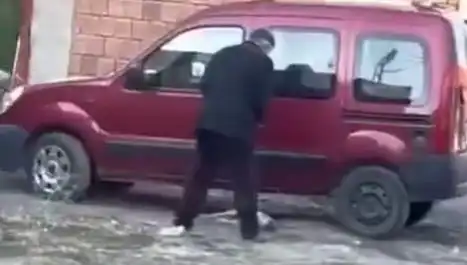 Sokakta Köpeğe Yapılan Şiddet Olayı Tepki Topladı
