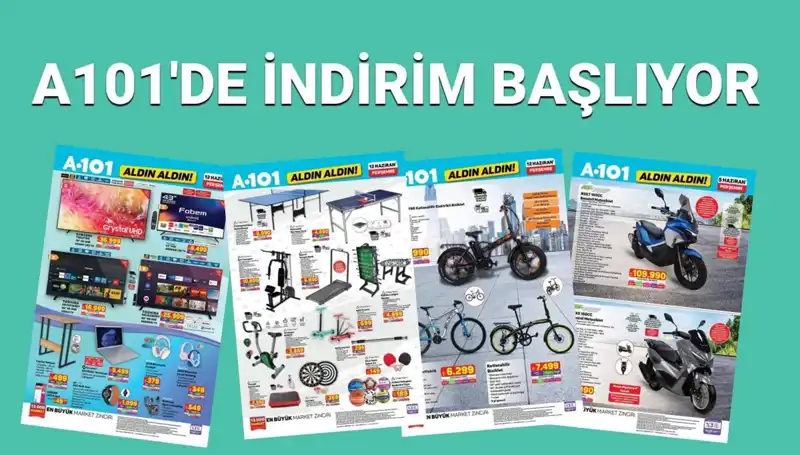 A101'de 12 Haziran'da Neler Var? Spor ve Teknoloji Ürünleri Kaçırılmayacak!