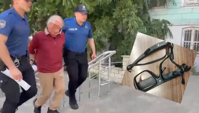 Kadınları Gizlice Kaydeden Adam Kameralı Gözlükle Suçüstü Yakalandı
