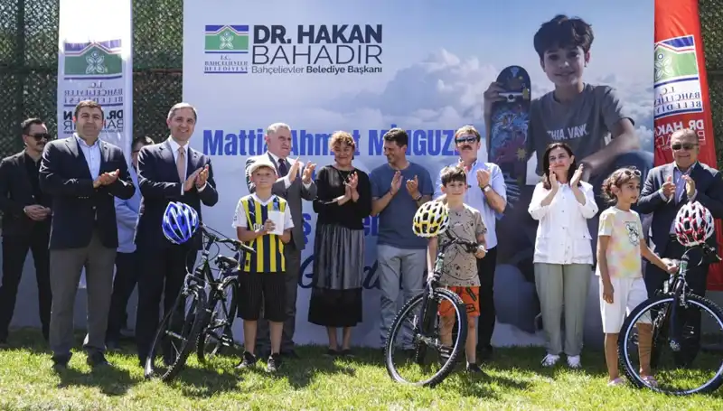 Bahçelievler'de Gençler İçin Yeni Bir Heyecan: Mattia Ahmet Minguzzi Skate Parkı Açıldı